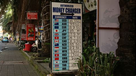 Complete Guide to Exchanging Money In Bali.